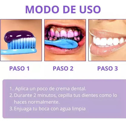 Blanqueador Dental V34 - Elimina los matices amarillos y revela un blanco brillante